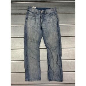 Levis 514 Jeans Womens 28X29 Medium Wash Denim Slim Straight Leg 100% Cotton‎